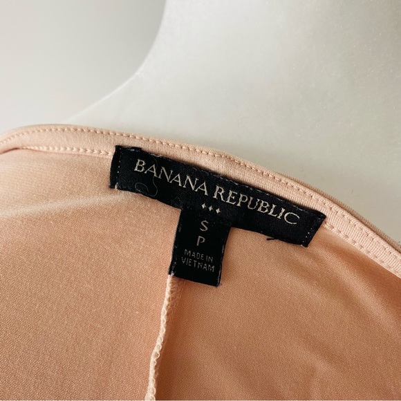 BANANA REPUBLIC | Sleeveless Blush Waterfall Top - Picture 11 of 13